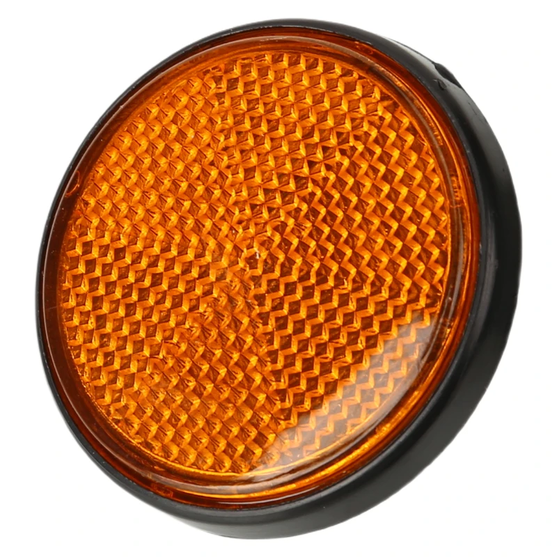 دراجة نارية شاحنة عاكسة مستديرة دراجة نارية ليلة عاكس عاكس أجزاء الضوء شاحنة سيارة عاكسة مستديرة