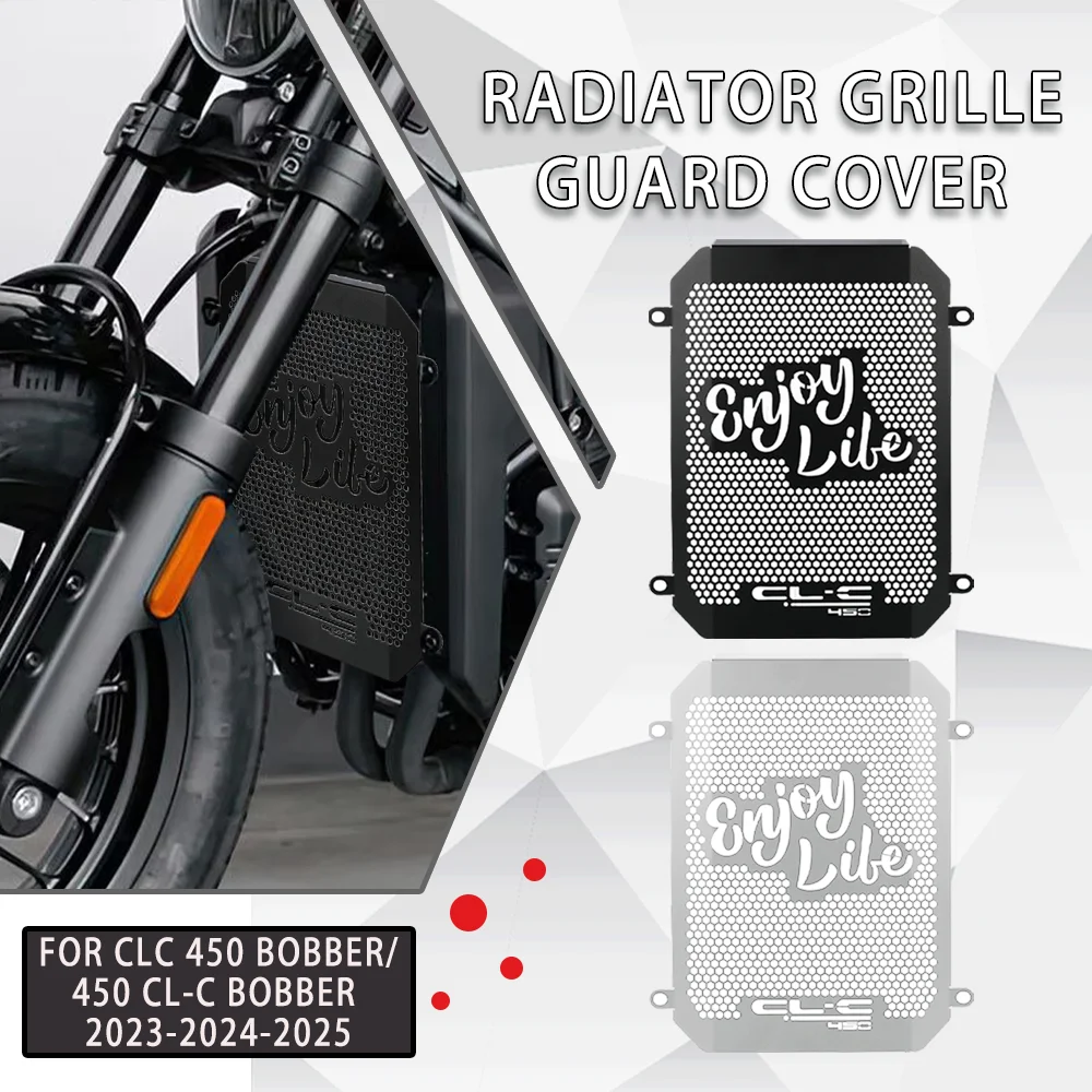 FOR CFMOTO CF MOTO 450 CLC 450 Bobber CLC450 450CLC 2023 2024 2025 Radiator Grille Guard Cover Protector Motorcycle Accessories