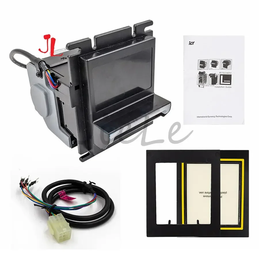 ICT L83 Bill Acceptor, Multinational Currency, Arcade Toy Crane Game Vending Machine, Paper Money, Cash Bank Note Reader, Pulse