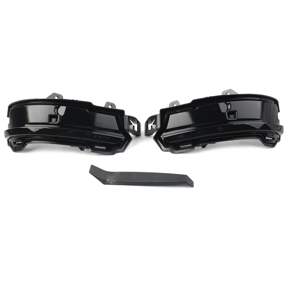 2X  LED Dynamic Mirror Turn Signal Light For Land Rover Evoque Discovery Sport 2014-2019 & For Jaguar F-Pace E-Pace 2017-2020