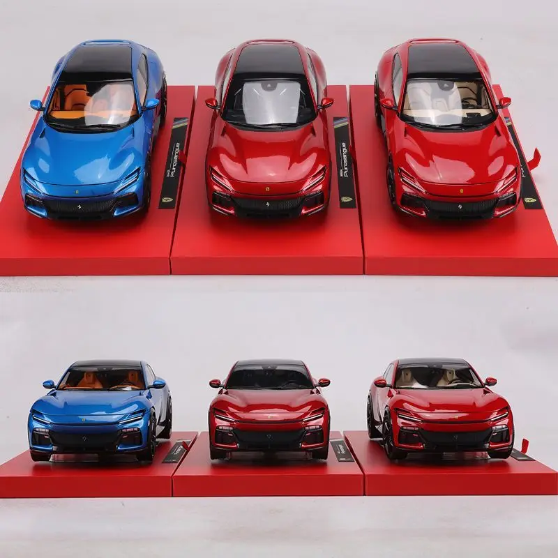 Масштабная модель автомобиля Ferrari Purosangue из сплава, 1:18, премиум-издание