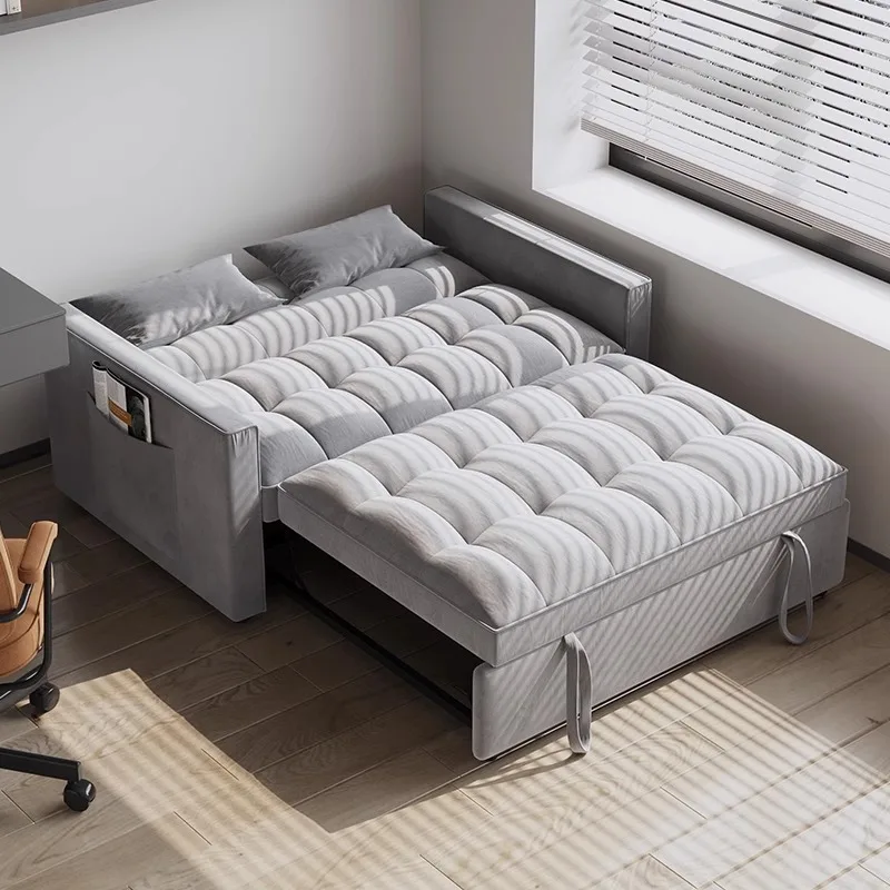 Small unit savior! Dual purpose folding sofa bed
