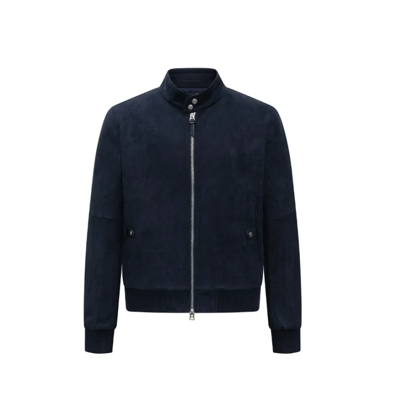 

Новая мужская высококачественная замшевая повседневная куртка из шерсти и хлопка с воздушным слоем