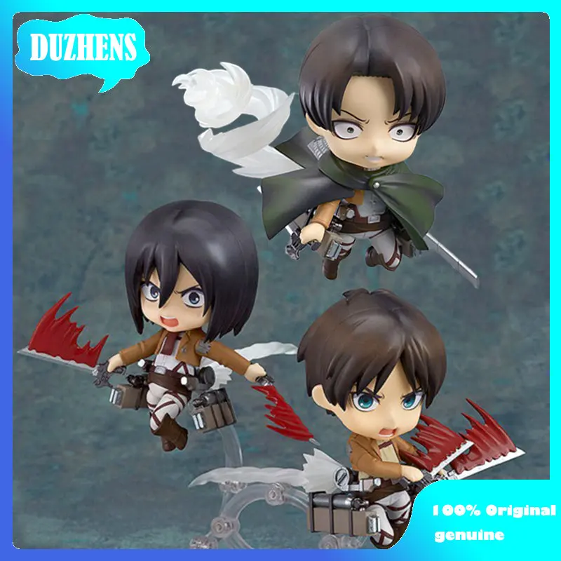 

GSC Original:Attack On Titan Hange Smith Eren Levi Armin Q version PVC Action Figure Anime Figure Model Toy Collection Doll Gift