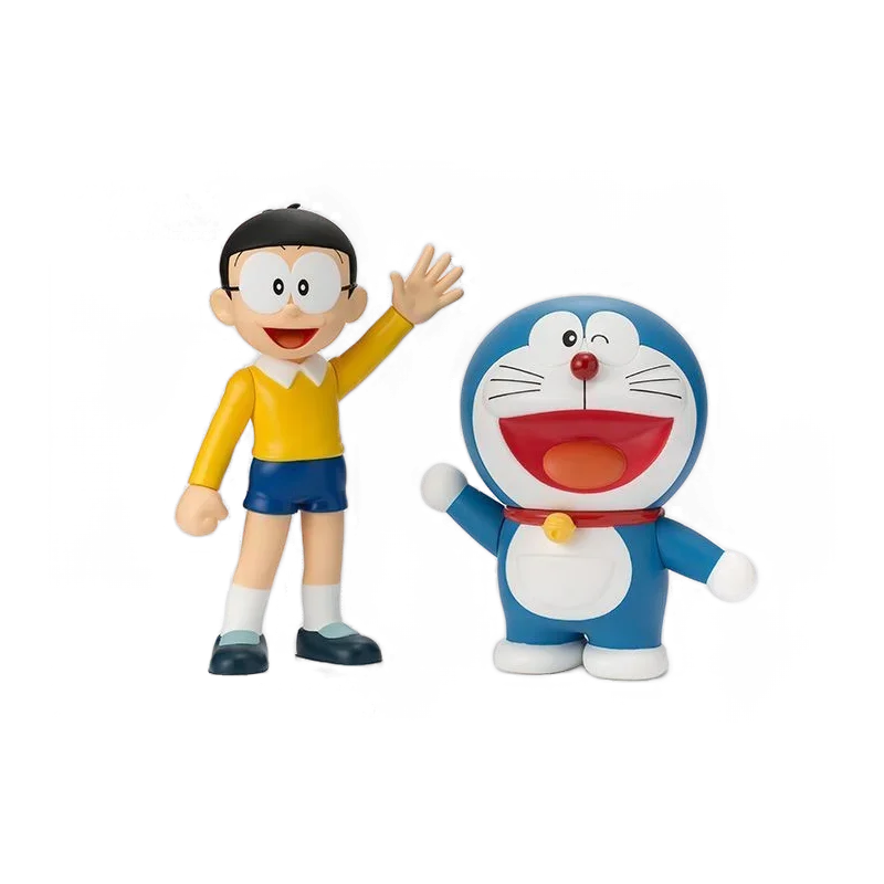 Bandai Original FIGUARTS ZERO OMNIBUS DORAEMON Anime Action Figure Assembly Model Toys Collectible Model Ornaments Gifts instock