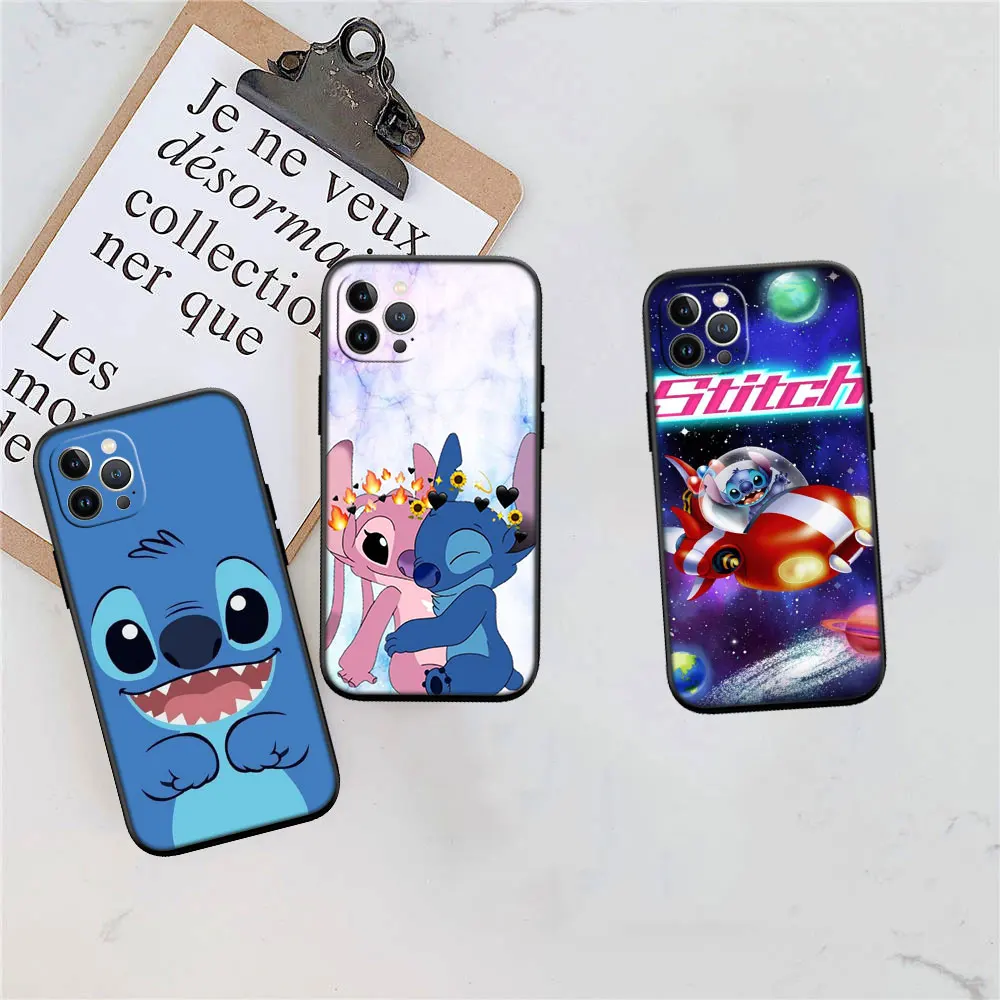 DA96 Stitch Cute Soft Silicone Case for Huawei P10 P20 P30 P Smart S Z Y5P Y6P Y7A Y8P Y8S Y9A Y9S Lite Pro