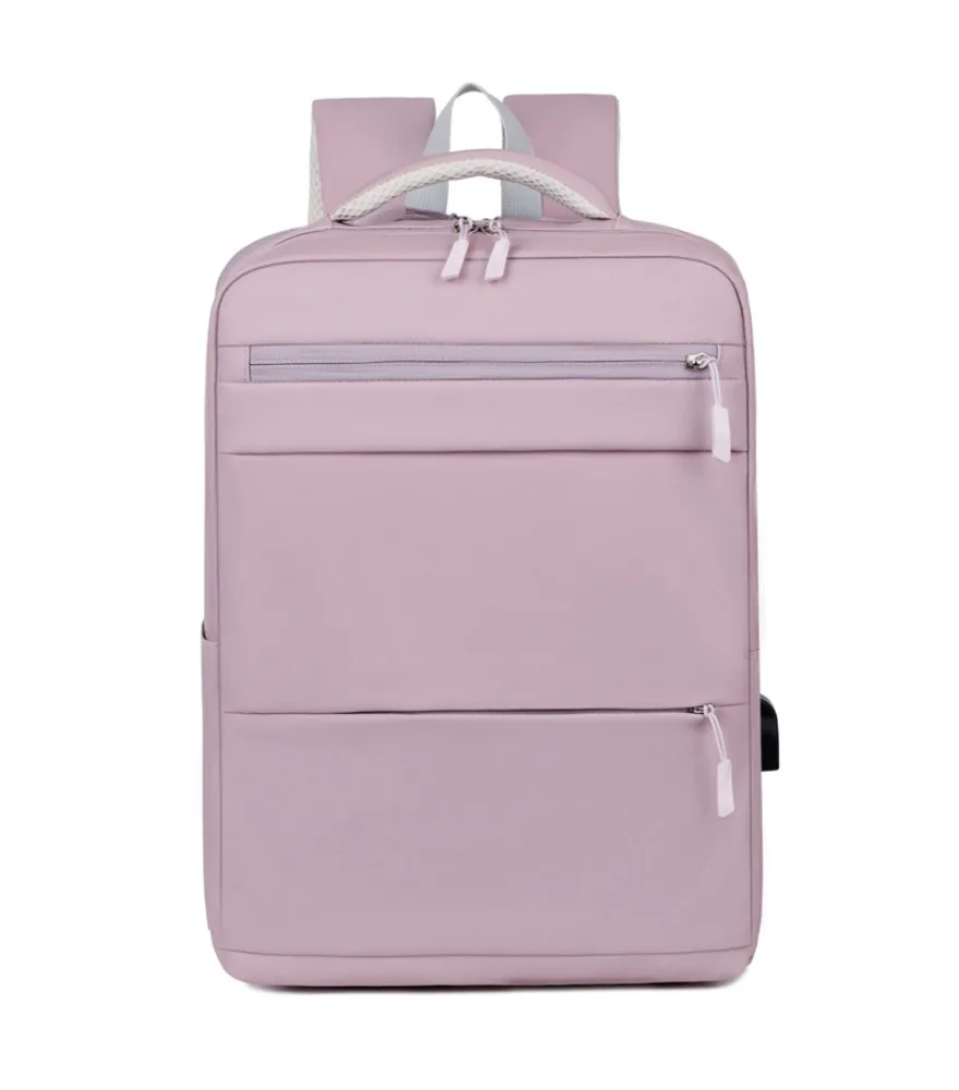 Computer bag men's high-end sense large-capacity casual back college student schoolbag backpack women