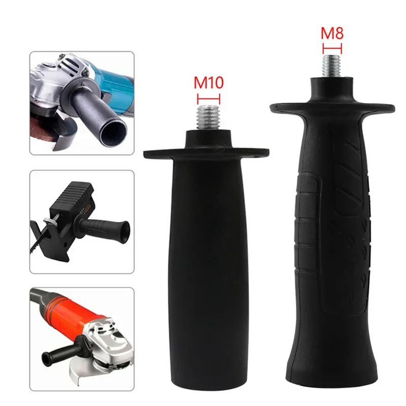 5Pcs 8mm M8 10mm M10 Thread Auxiliary Side Handle Non-slip Wire Handle for Angle Grinder Grinding Machine Power Tool Spare Parts