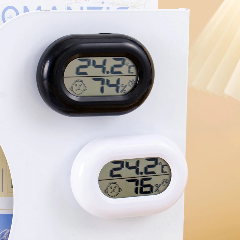 LCD Digital Thermometer Hygrometer Indoor Room Electronic Temperature Humidity Meter Sensor ℃/℉ Unit Conversion