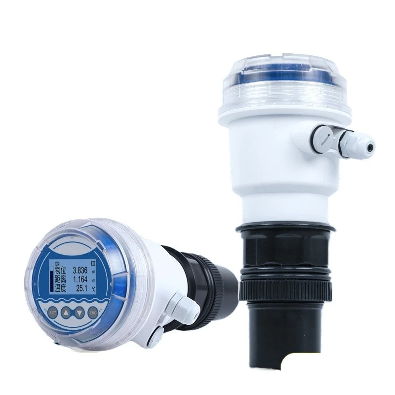 For Integrated Ultrasonic Level Gauge 4-20mA Anti-corrosion Water Level Sensor Level Gauge
