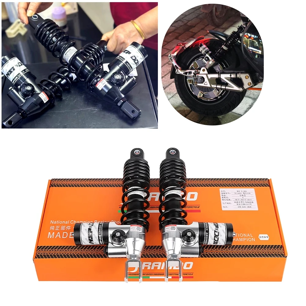 280/290/310/320mm MSP×DDS Inverted Rear Shock Absorber For NIU N1S UQi Ninebot E80C M95C Mzmix Scooter Universal Modify