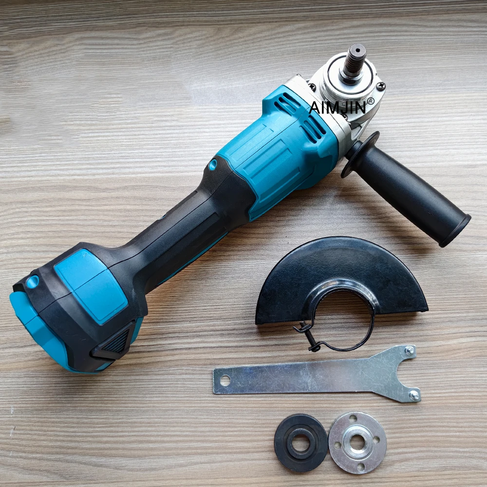 AIMJIN DGA402 Angle Grinder Rechargeable Multifunctional Four-inch Lithium Battery Cutting Machine Electric Grinder