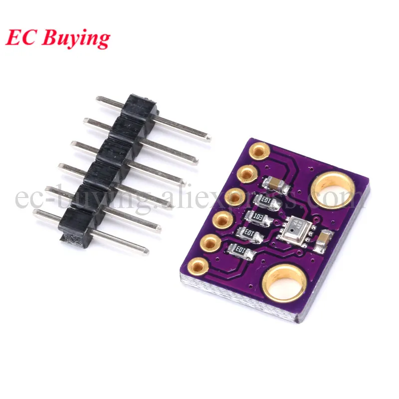 10 pces/1pc GY-BMP280 3.3v bmp280 módulo sensor de pressão atmosférica de alta precisão para arduino i2c iic interface spi