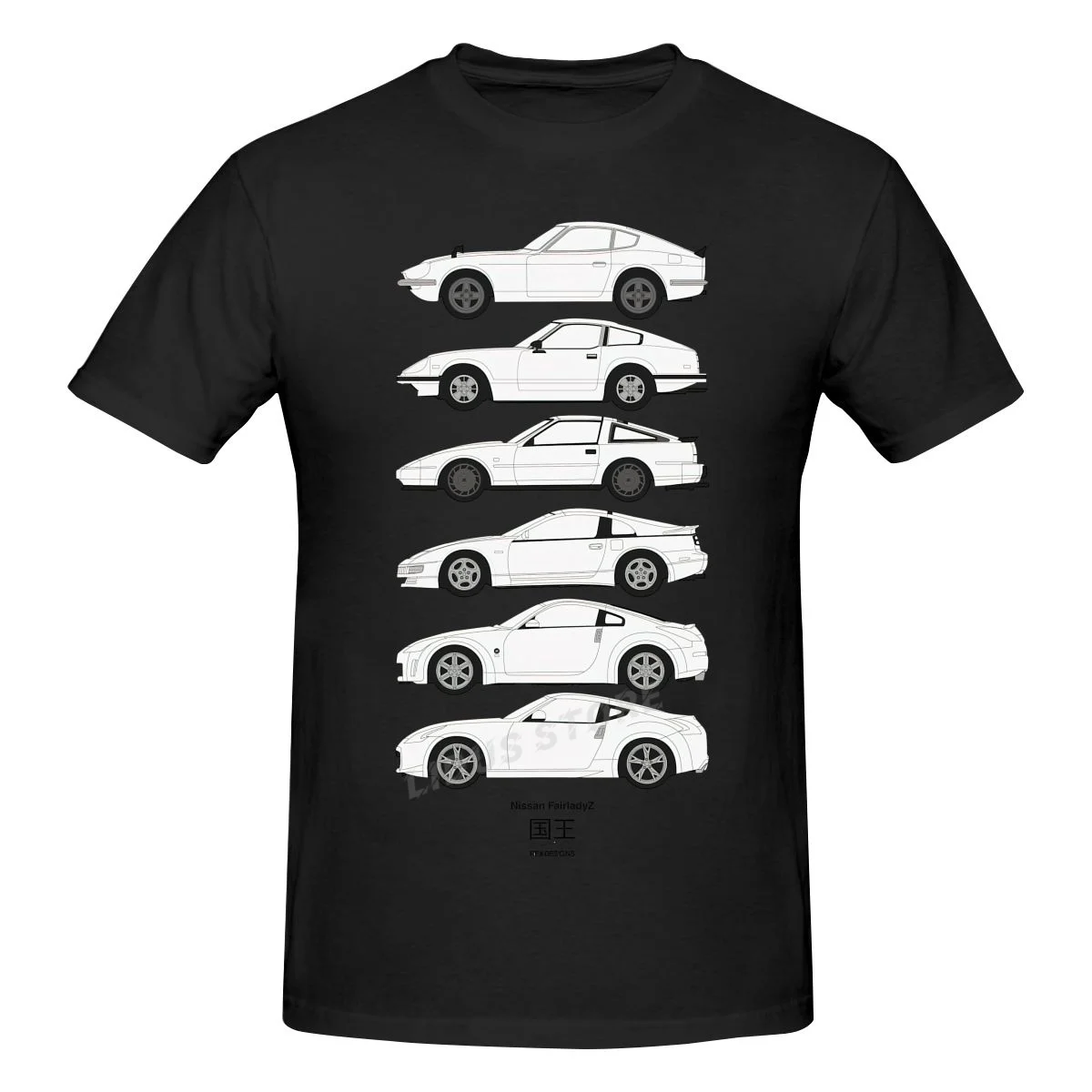 

Fairlady Z History Jdm T Shirts For Men 100% Cotton Humorous T-Shirts Drift Vehicle Auto Car Tees Short Sleeve Clothing