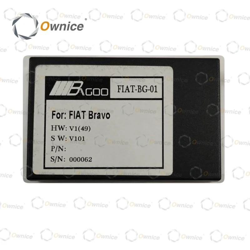 Ownice LuZheng Soft 16 Pin FIAF-BG-01 Canbus Box For FIAT Bravo 2007 - 2012 Multimedia Player Car Radio dvd