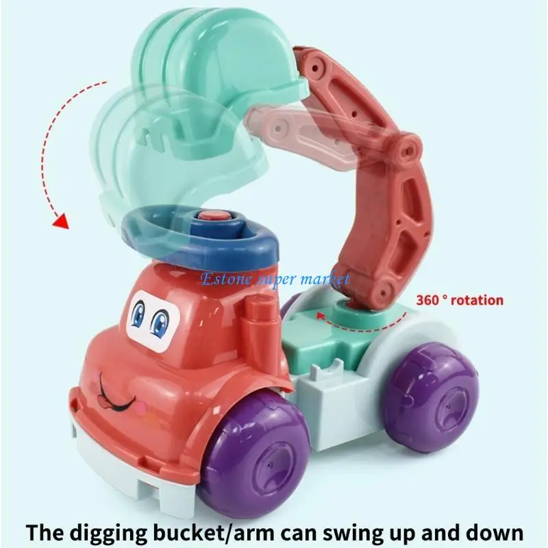 090B 1set Sand Bucket Seaside Toy Set Sand Play Water Game Kits Sandboxes Shovel Engineering Vehicle Mold Model Seaside Toy