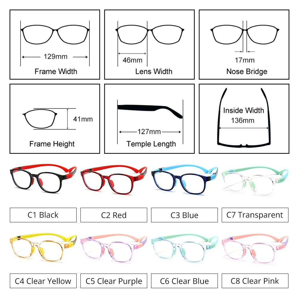 Thumbnail 3 - #33 Latest Kids Glasses Frames Updates