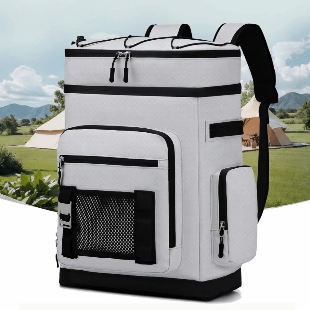 Newest Waterproof Insulated Backpack Large Capacity Leak-Proof Cooler Bag High Grade Heat Insulation Insulated Bag Travel