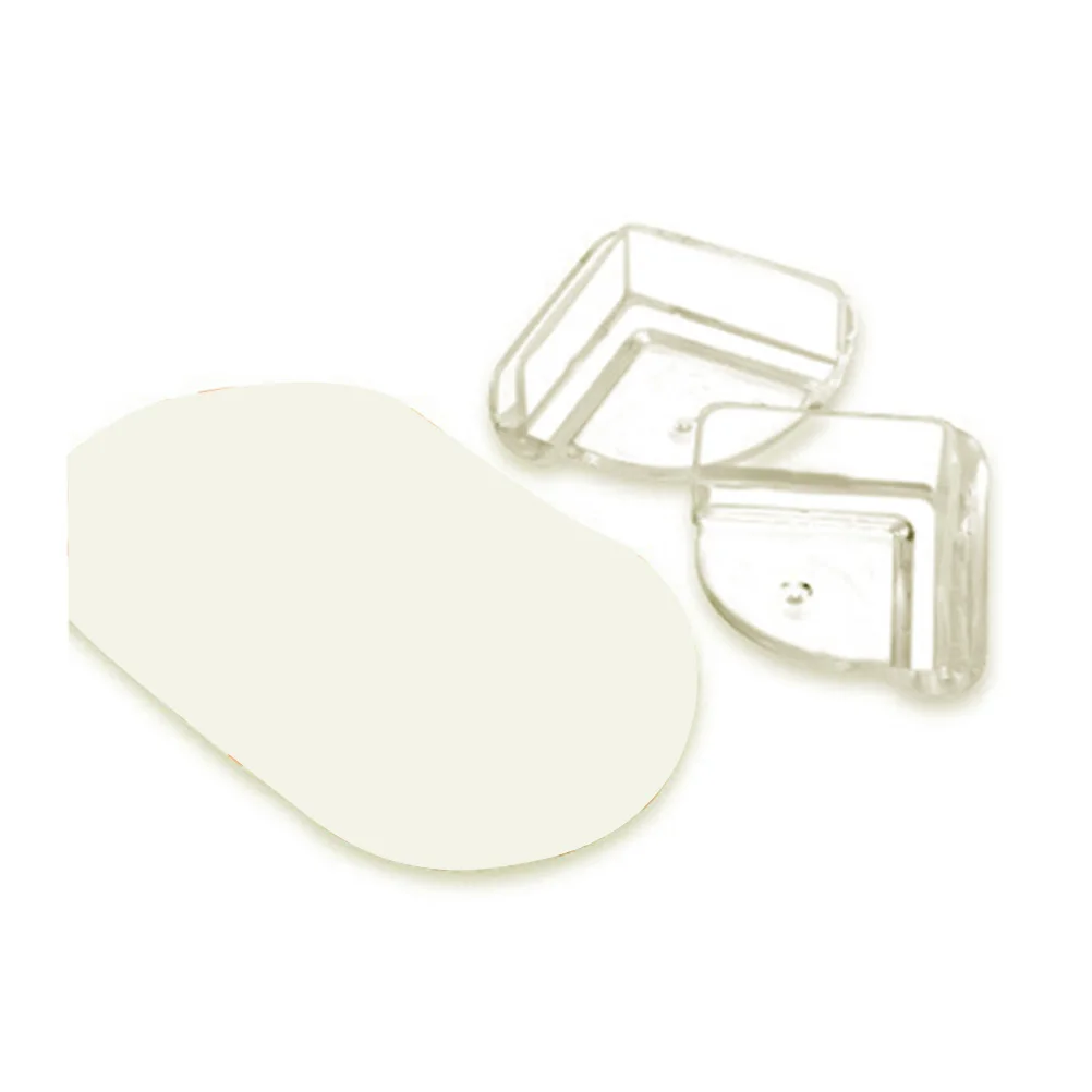 

4 Pcs Table Corner Guards Transparent PVC Anti Collision Cushion Baby Protector Edge Cover Dust Free Easy Install