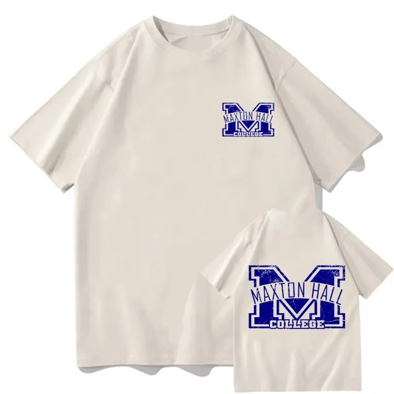 

Футболка Maxton Hall The World Between Us, женская винтажная футболка с рисунком в стиле Харадзюку, классические хлопковые футболки унисекс высокого качества, топ