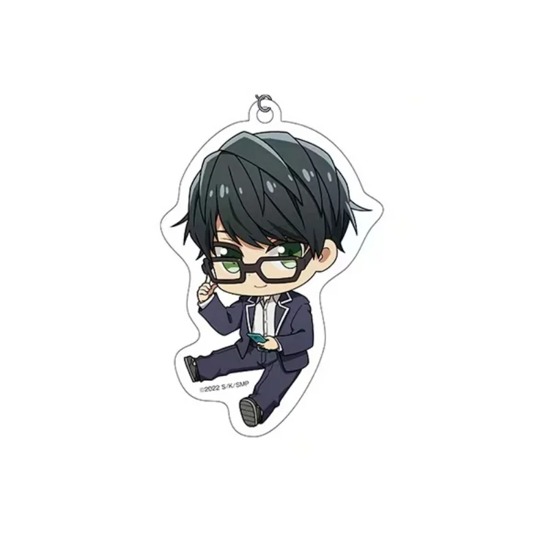Sasaki And Miyano Anime Taiga Hirano Akira Kagiura Acrylic Pendant Keychains Accessories Car Key Chain Key Ring Gifts 6CM