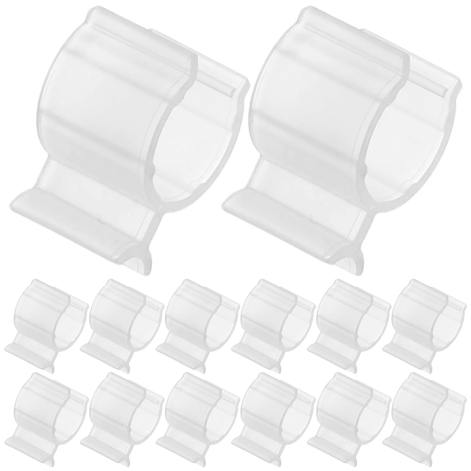 

30pcs Bottle Pump Head Buckle Leakproof Collar Clip Dispenser Shampoo Cleansing Oil Accessories Travel Plastic PP
