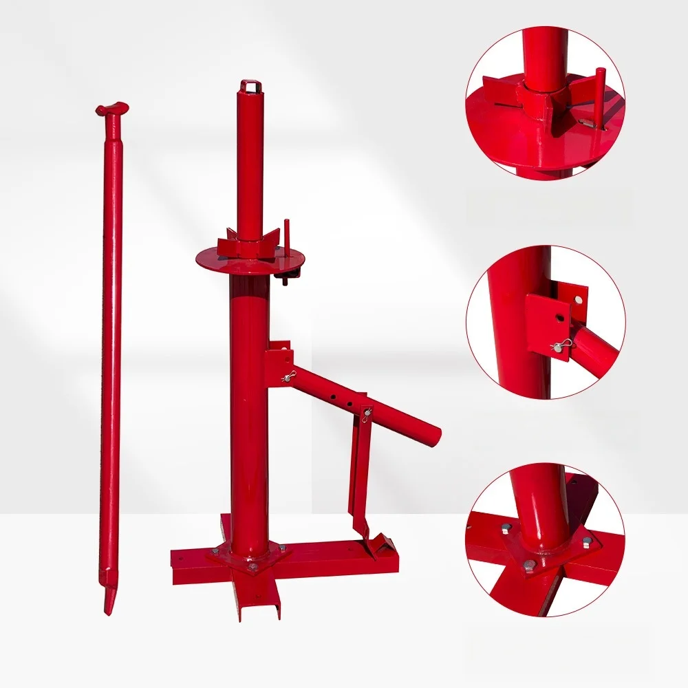 Multi functional tire stripping machine, simple tire removal machine, manual tire stripping machine