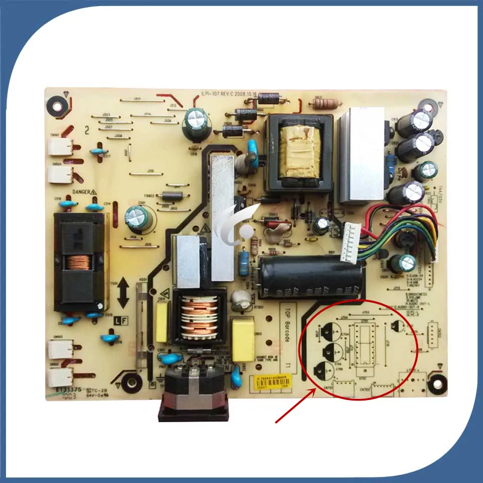 Bom trabalho para placa de energia ILPI-107 491771400700r