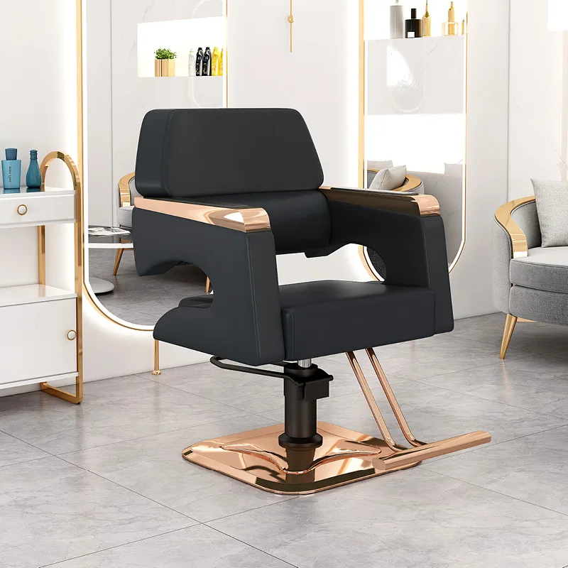 

Barber Shop Chair Dedicated to the Hair Salon Haircut Stainless Steel Hair Chair Handicapy Hair Chair Accessories Furniture