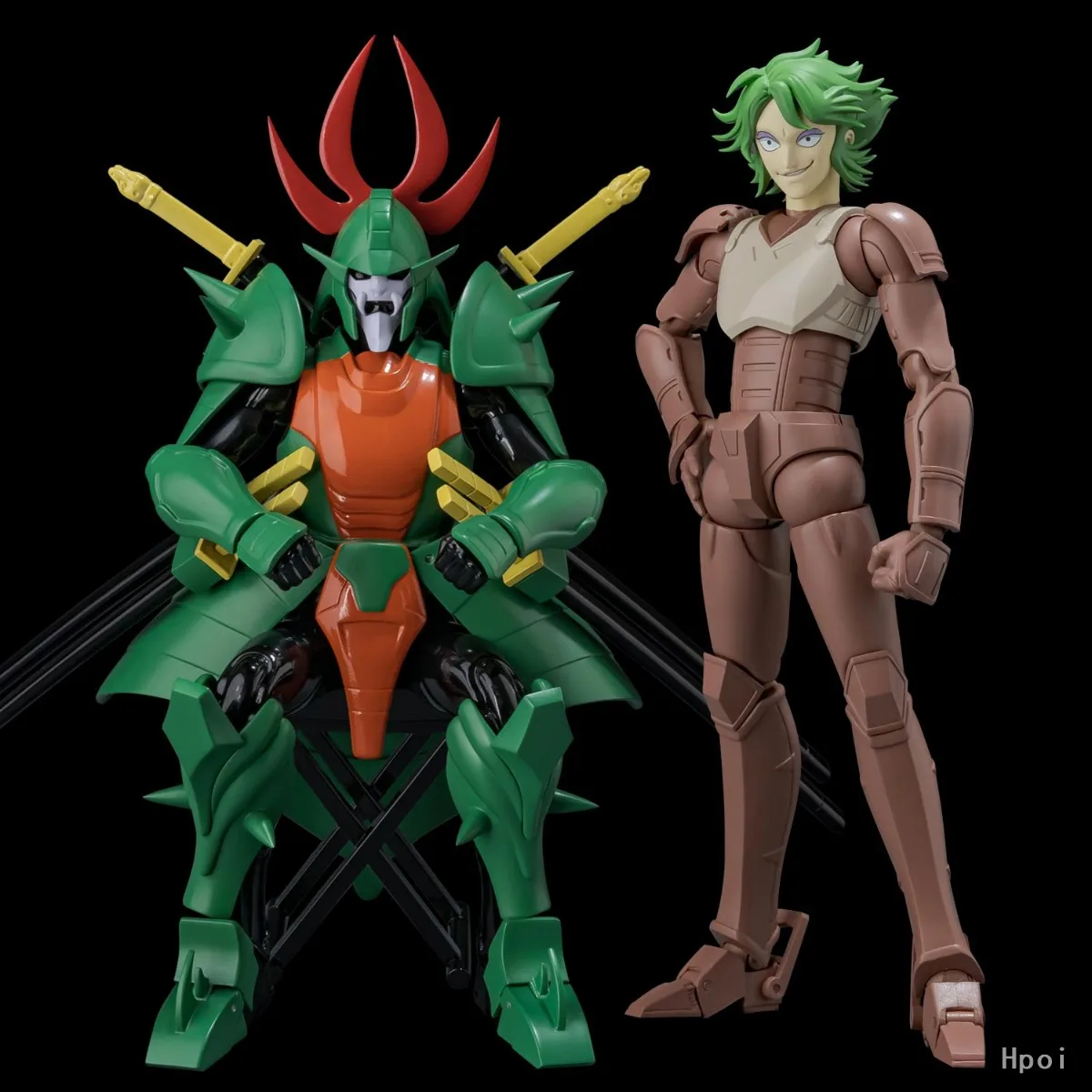 In stock Original Sentinel Yoroiden-Samurai Chou-Dan-Kadou Troopers Doku Mashou Naaza 150mm Anime Action Figure Model Toys