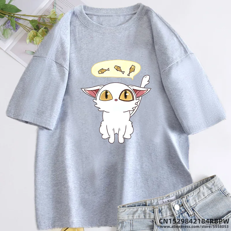 Suzume No Tojimari Daijin Cat T-shirt Cotton Short Sleeve Oneck Graphic T Shirts Anime Slim Fit Tshirt Summer Oversized Clothes