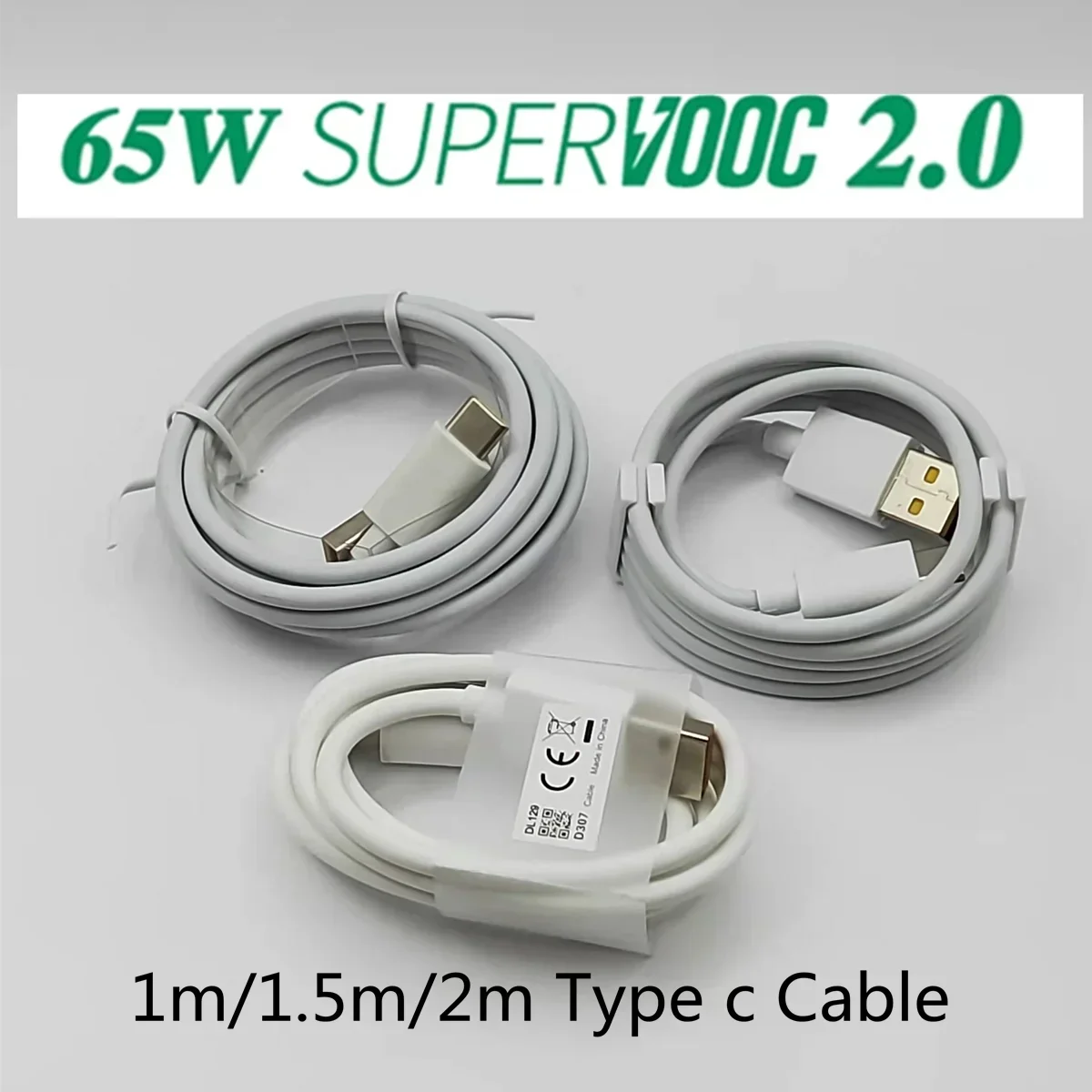 

6.5A Supervooc 2.0 For OPPO Find X3 X2 Pro Fast Charge 6.5A Type C Cable Supervooc 65W 50W Neo Reno 4 5 6 5g A73 Ace2 Ace