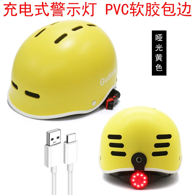 Skating roller car battery helmet bicycle cycling outdoor extreme expansion caving climbing night riding safety