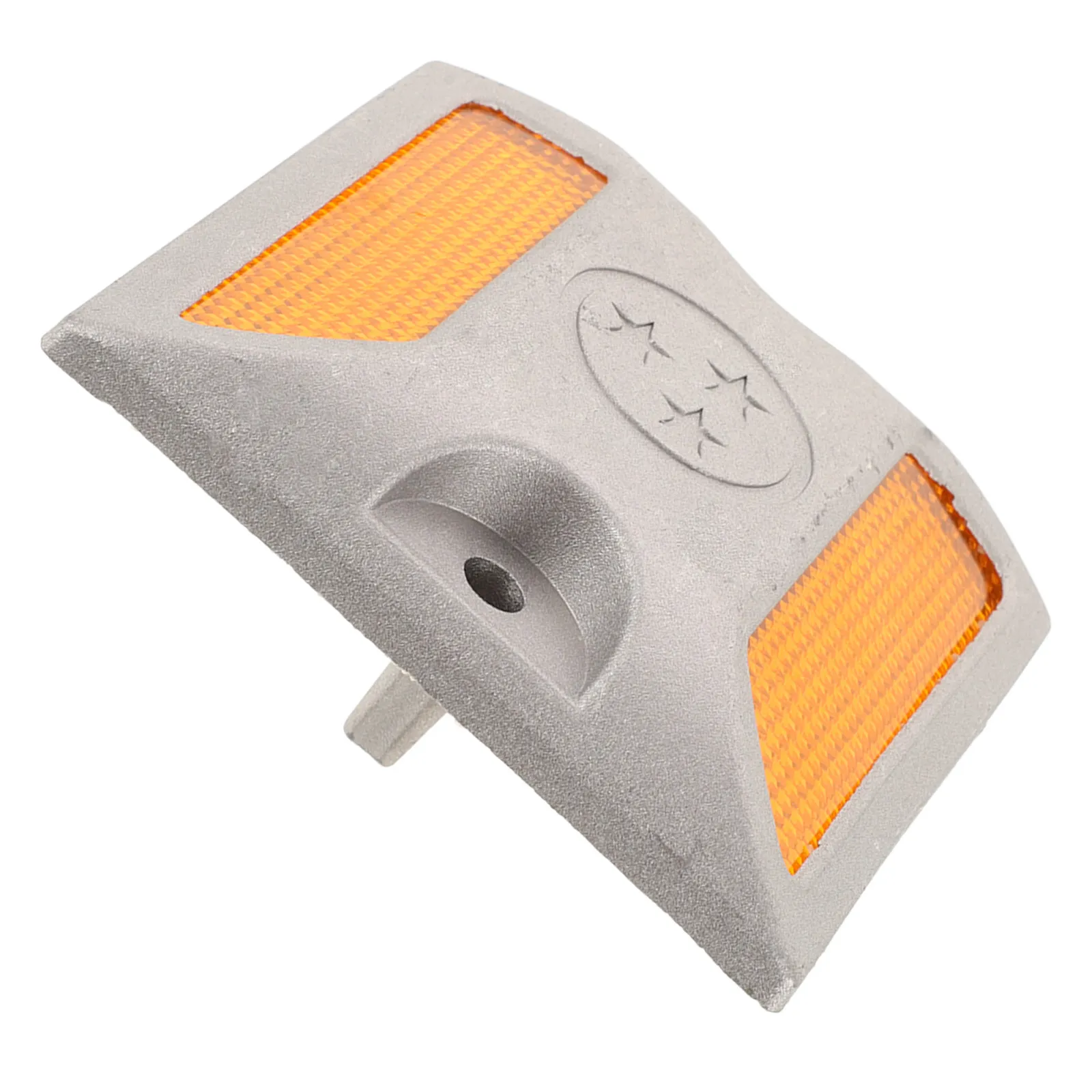 Aluminum Road Studs Reflective Driveway Markers Heavy Duty Weather Resistant Night Visibility Pavement Reflectors for Highways