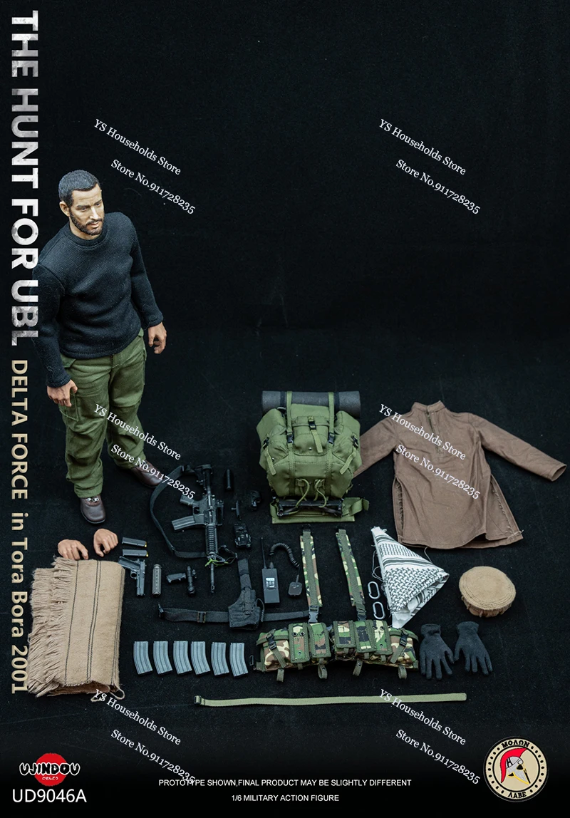 UJINDOU UD9046A 1/6 De Jacht voor UBL-DELTA KRACHT in Tora Bora 2001 Memorial 12 inch Volledige Set Militaire man Action Figure Model Speelgoed