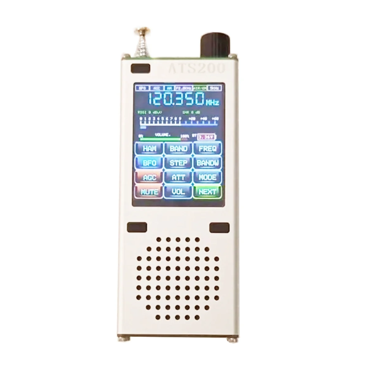 

ABJG-ATS200 Full Band Radio SI4732+ESP32+Bluetooth+2.4 Inch Touch Display FM AM LSB