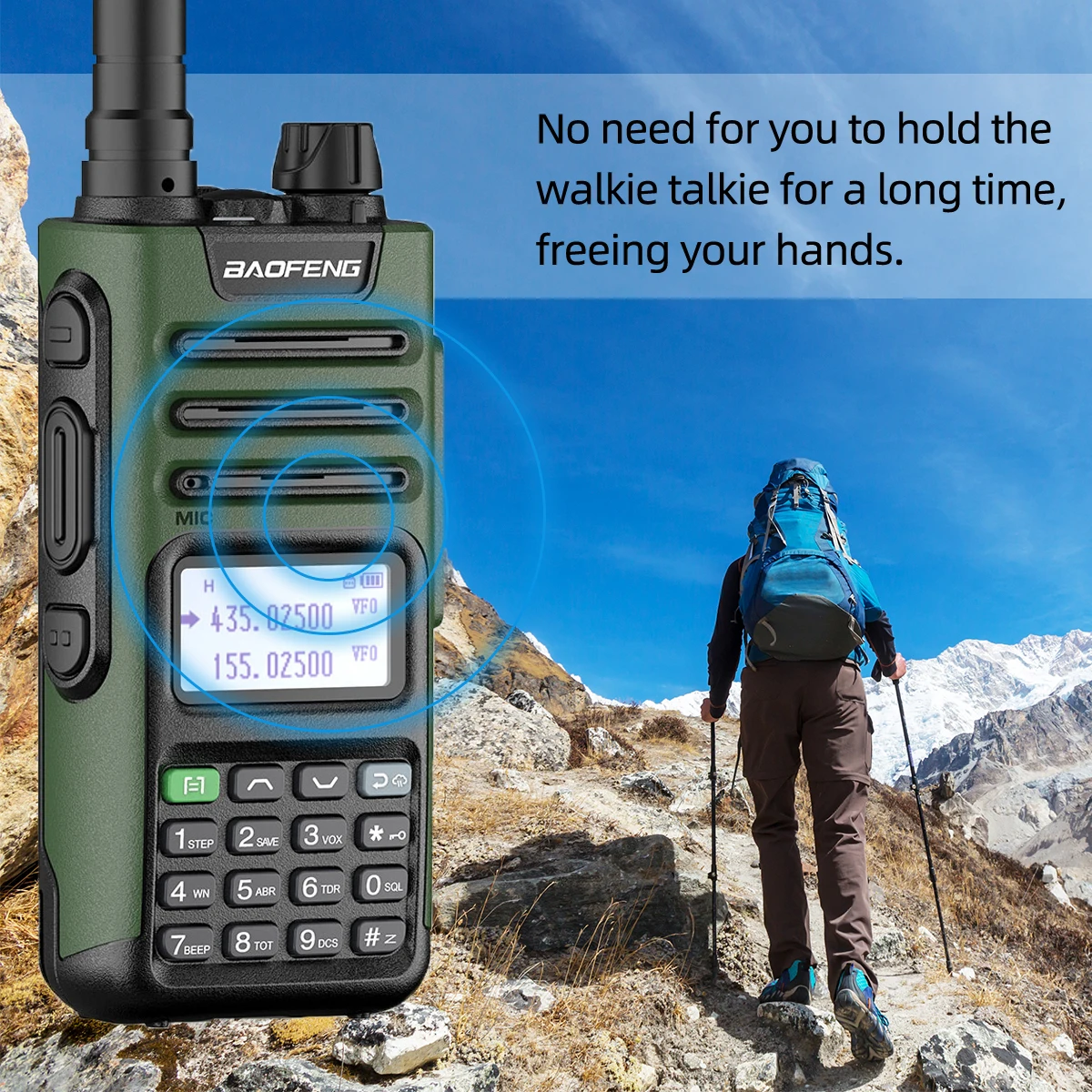 BAOFENG UV-13Pro przenośne walkie talkie BF-UV13PRO radia holownicze 10W dwuzakresowy bezprzewodowy nadajnik-odbiornik obsługa ładowania typu C
