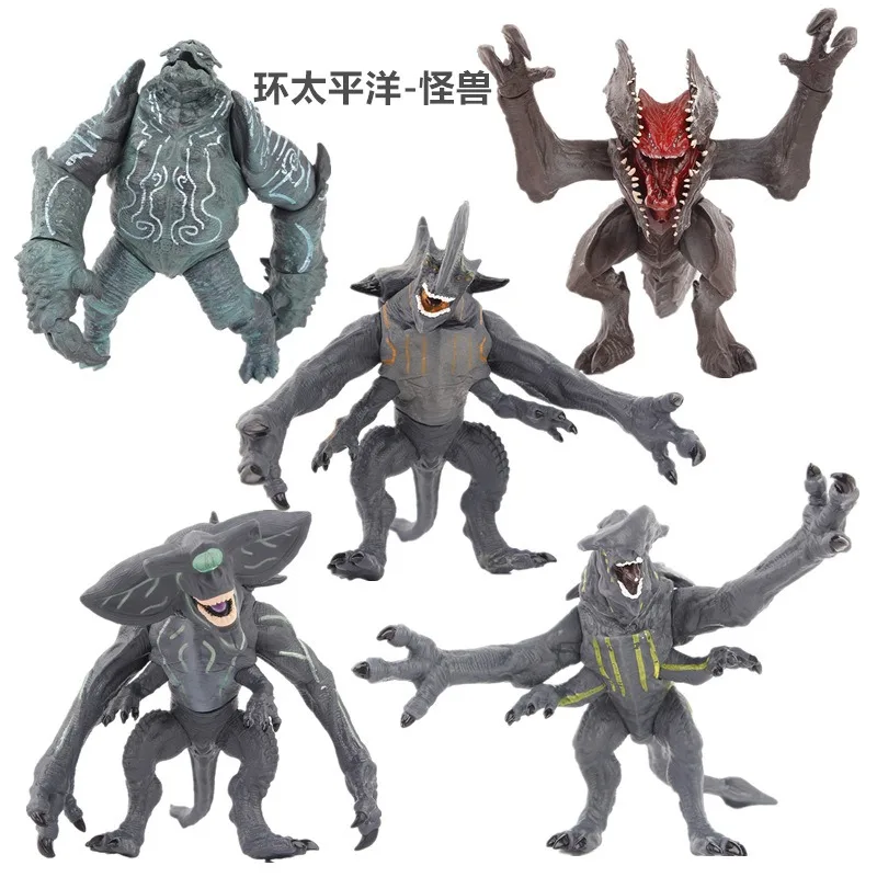 Neue Pacific Rim Wanderer Figur Weißer Schlangen-Abomination Aya Rückenschlangen-Sichelkopf Mecha Monster Puppe Modell Ornament Jungen Geschenk