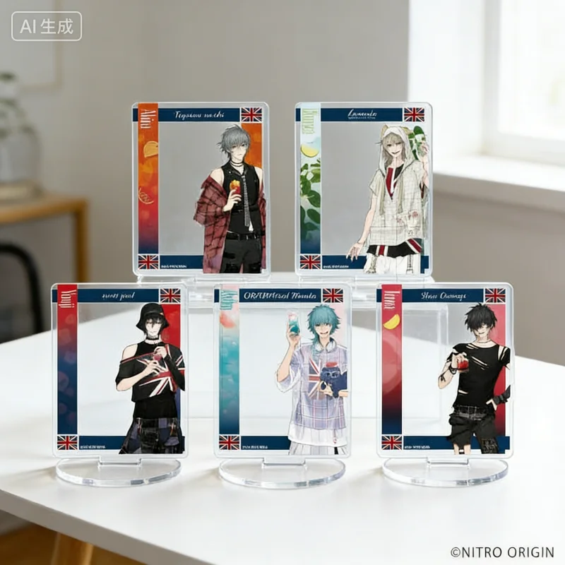 Game Slow Damage Towa 15CM Acrylic Stand Model Plate Keychains Tabletop Decorations Souvenir Accessories Goods Collection