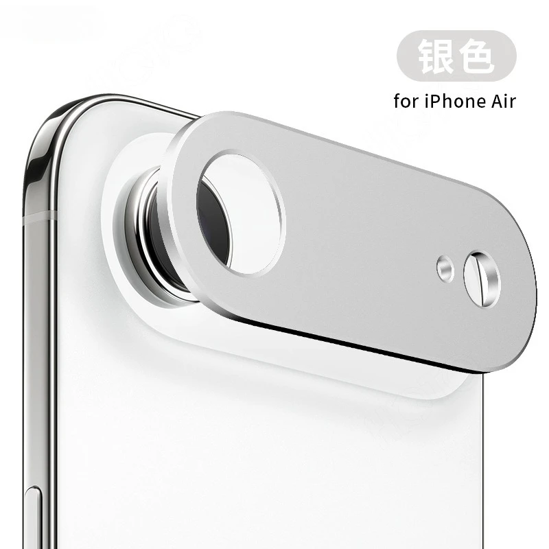 Aluminium-Metall-Rückkamera-Objektivschutz für iPhone 17 Pro Max Air 17Pro 17Air 17ProMax Hohlring-Objektivabdeckung