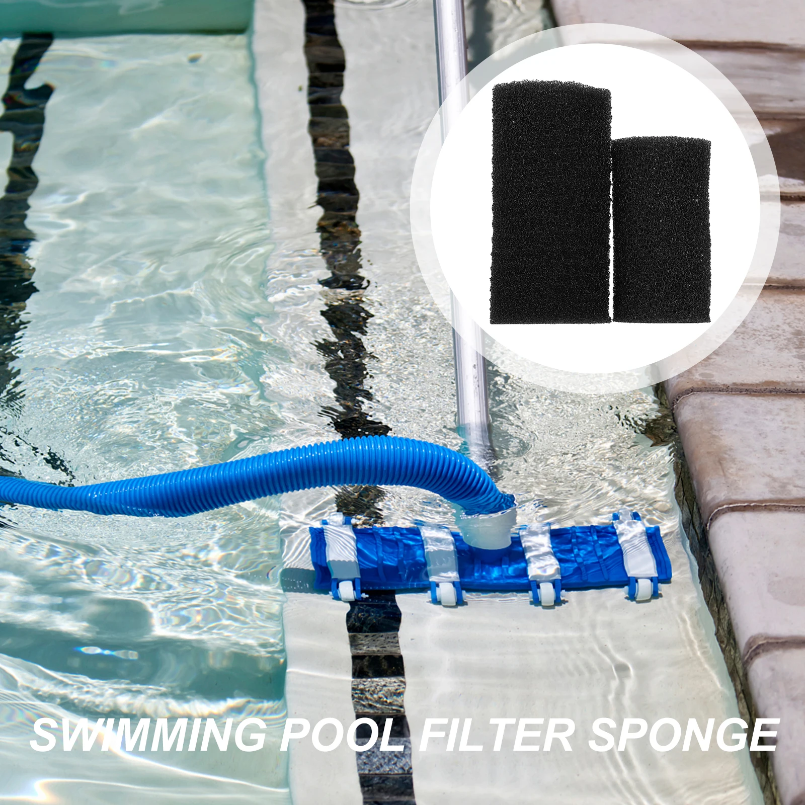 

10pcs Filter Sponge Reusable Cleaning Tool Replacement Foams Hot Tub Sponges Pump Fish Tank Water Cleaner