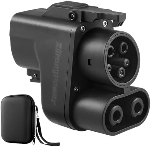 

NACS to CCS Adapter 250KW 500A 1000V for Supercharger - Compatible with , Kia, , Rivian, Audi