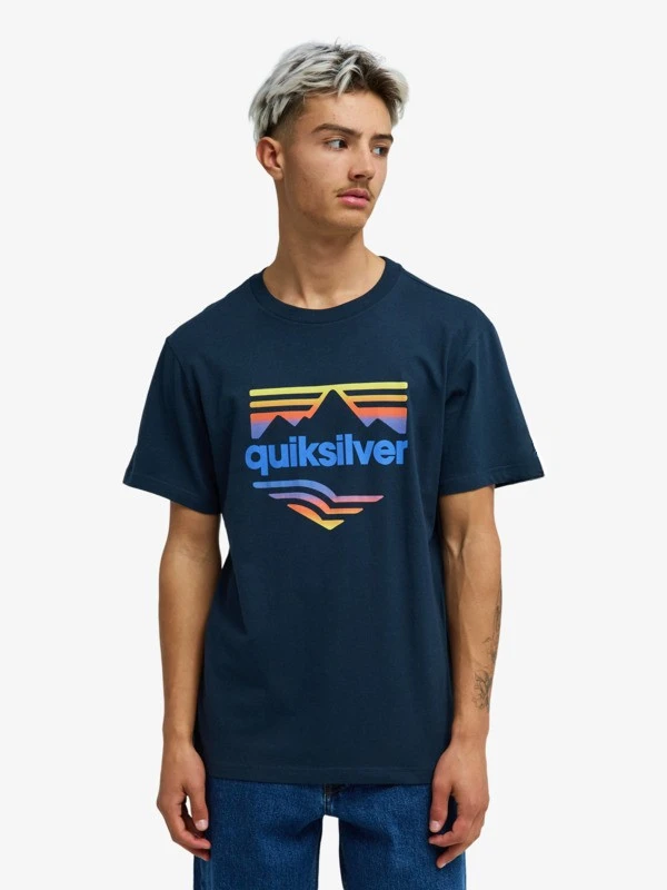 Horizon Fade Surfing Outdoor Sports T-Shirt 100% Cotton Graphic Tee Men Women Summer Streetwear Top