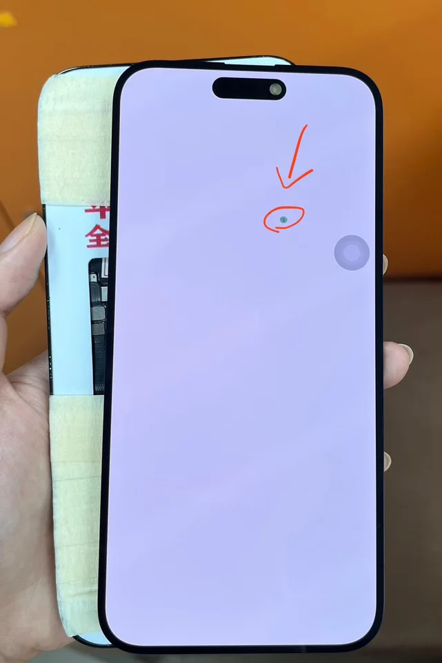 高品質欠陥 iPhone 14 Pro Max LCD ディスプレイ画面の交換 iPhone