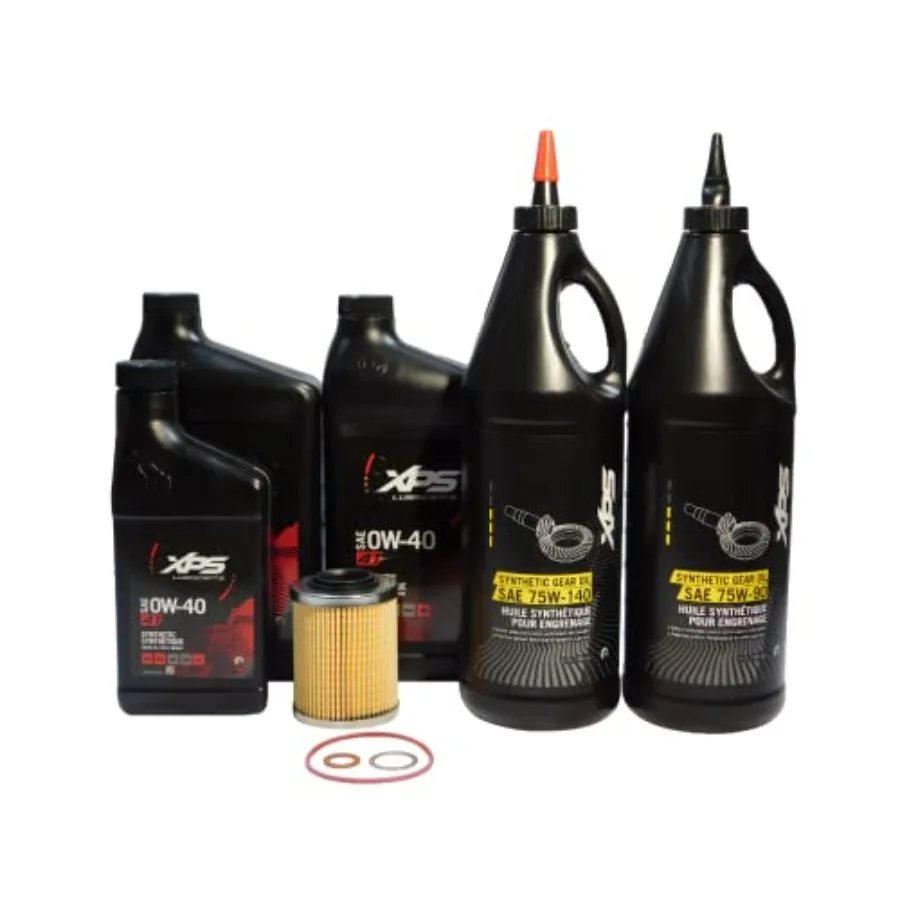 

2011-2020 Can Am Commander OEM Полностью синтетический комплект для замены масла XPS с редукторным маслом C01 для внедорожных квадроциклов High-Flow Lubri