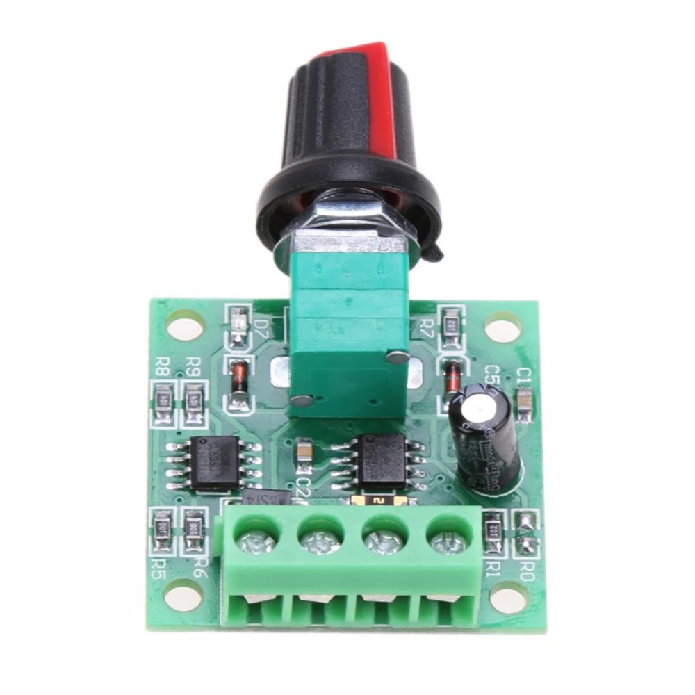 PWM DC motor speed controller 1.8V 3V 5V 6V 12V 2A speed control switch 1803BK Adjustable Drive Module