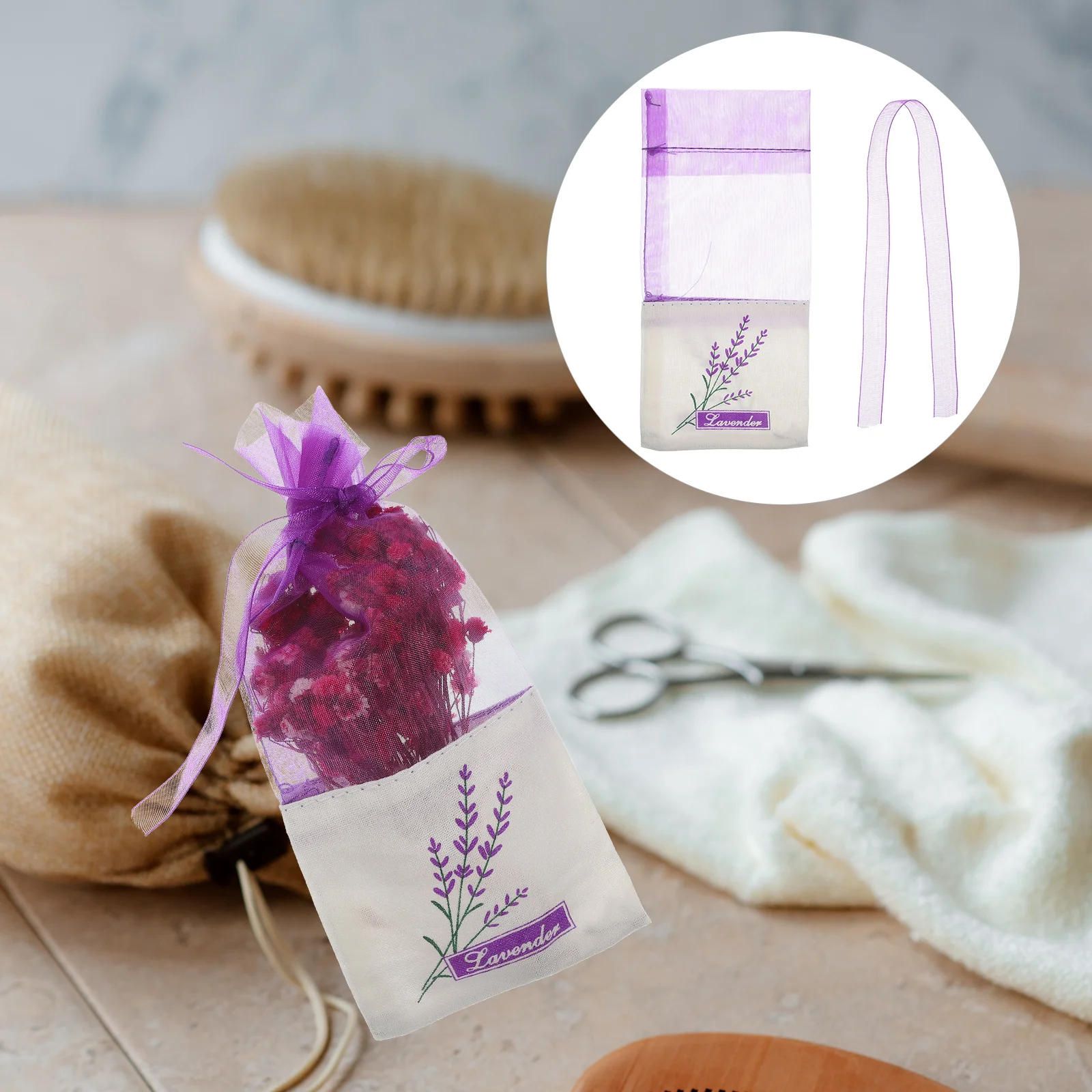 

Sachet Bag Lavender Air Freshener Fragrance Bags Gift Sachets Scented Mesh Portable