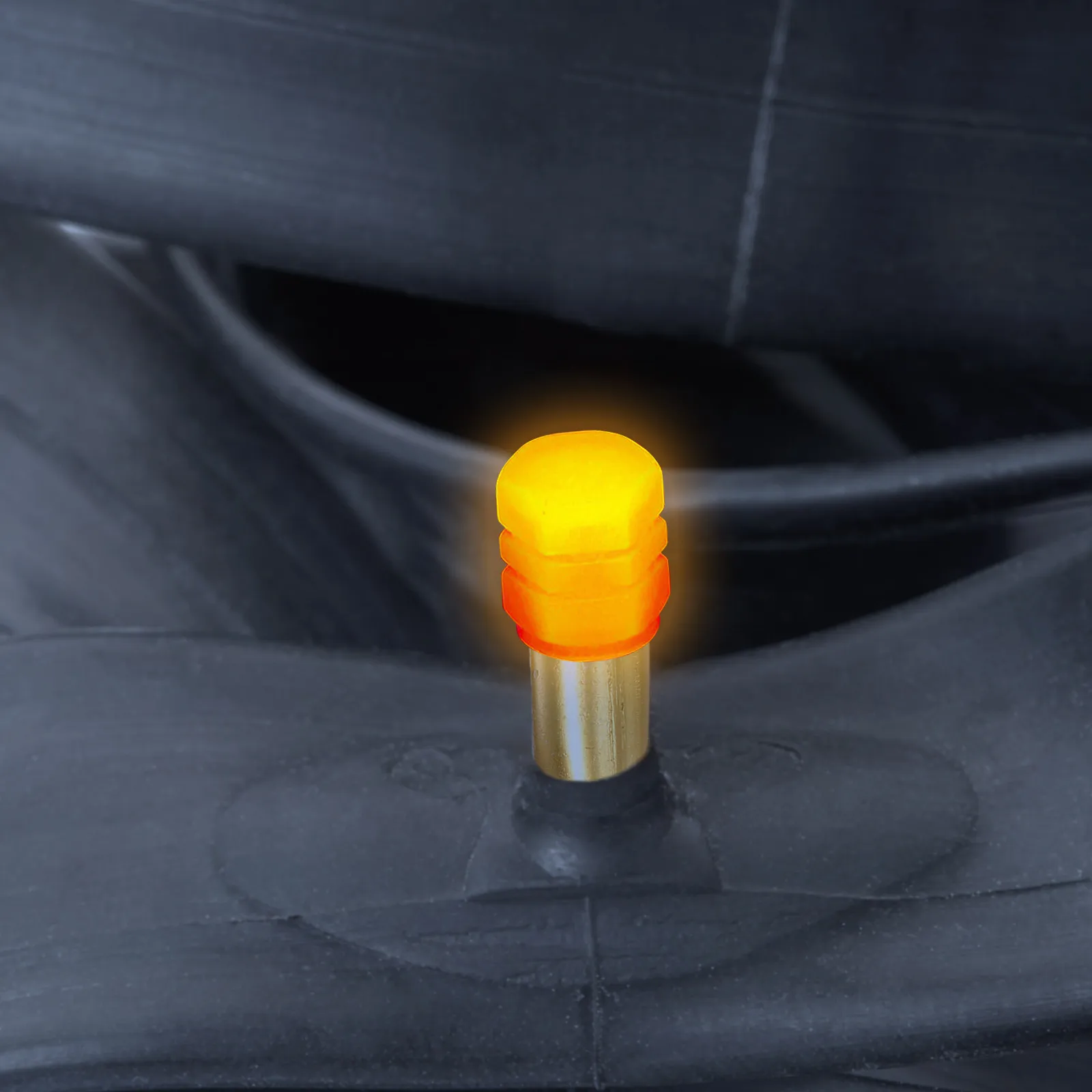 24Pcs Fluorescent Car Tire Valve Caps Glow in The Dark Universal Valves Stem Covers for Car Bike Motorcycle Tyre Caps