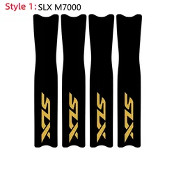 MTB Road Bike Crank Stickers for SLX M7000/M7100 Vinyl Waterproof Antifade Bicycle Cycling Racing Decoration Decal