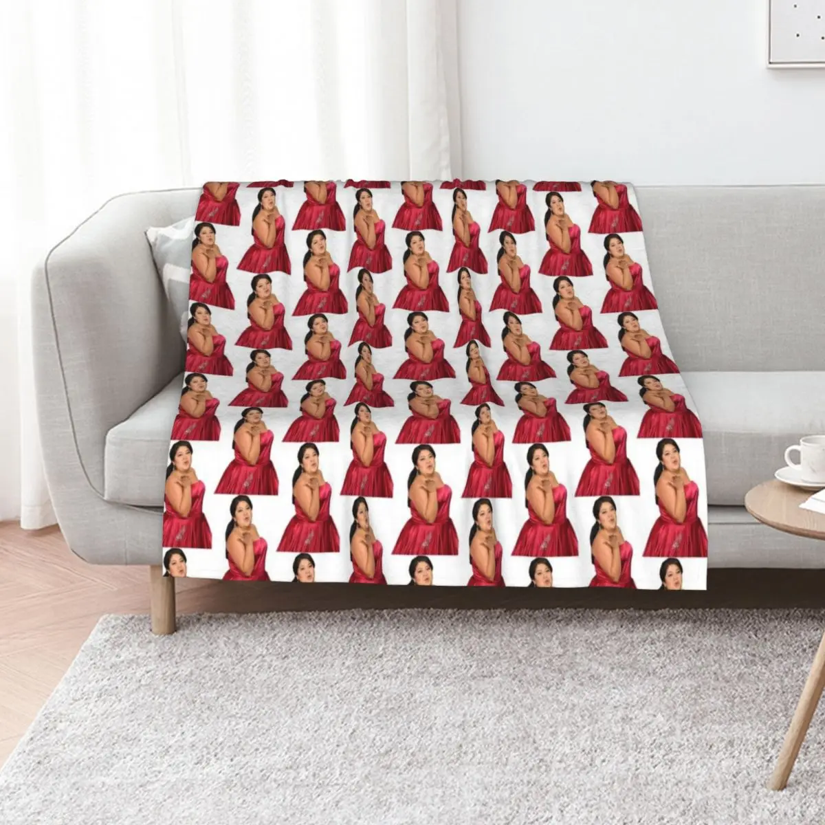 Raini Rodriguez Throw Blanket Soft Plaid Nap Tourist For Baby for babies Hairy Blankets